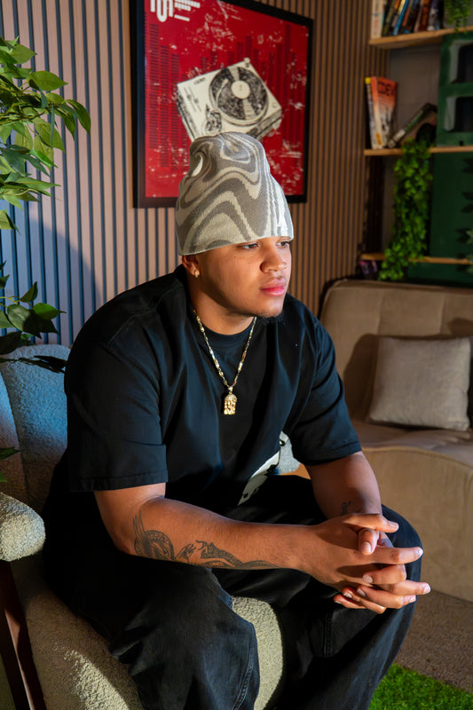 Satin-Lined Beanie