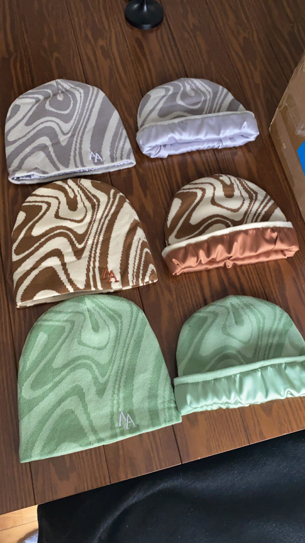 Satin-Lined Beanie