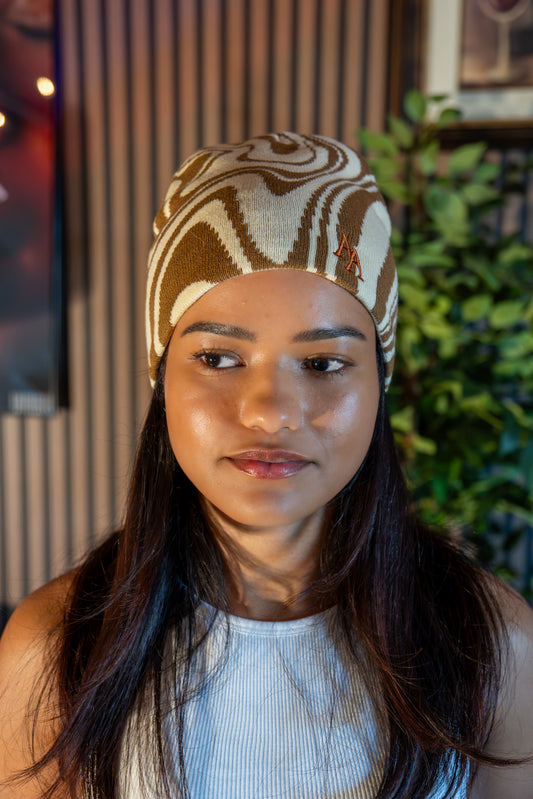 Satin-Lined Beanie