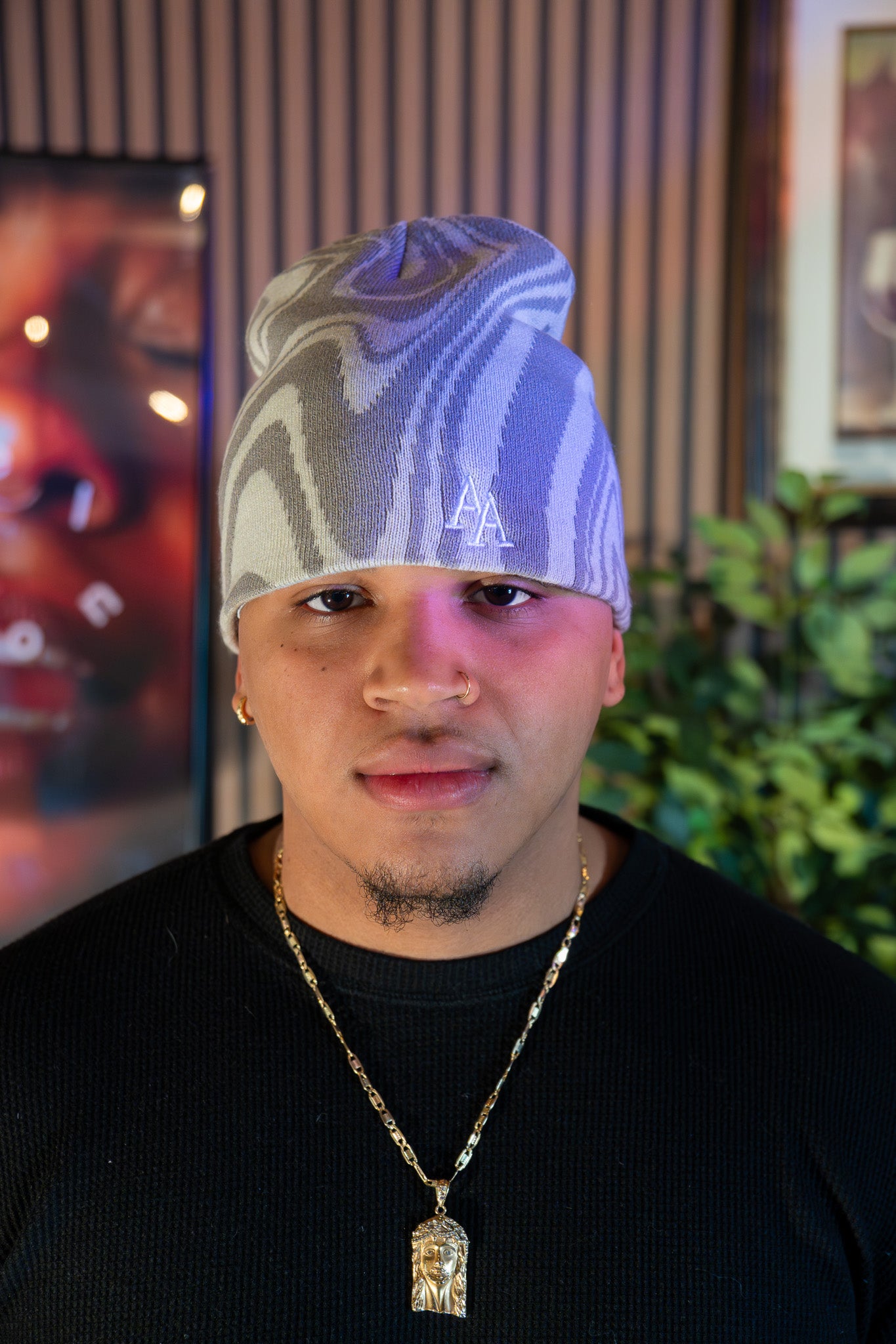 Satin-Lined Beanie