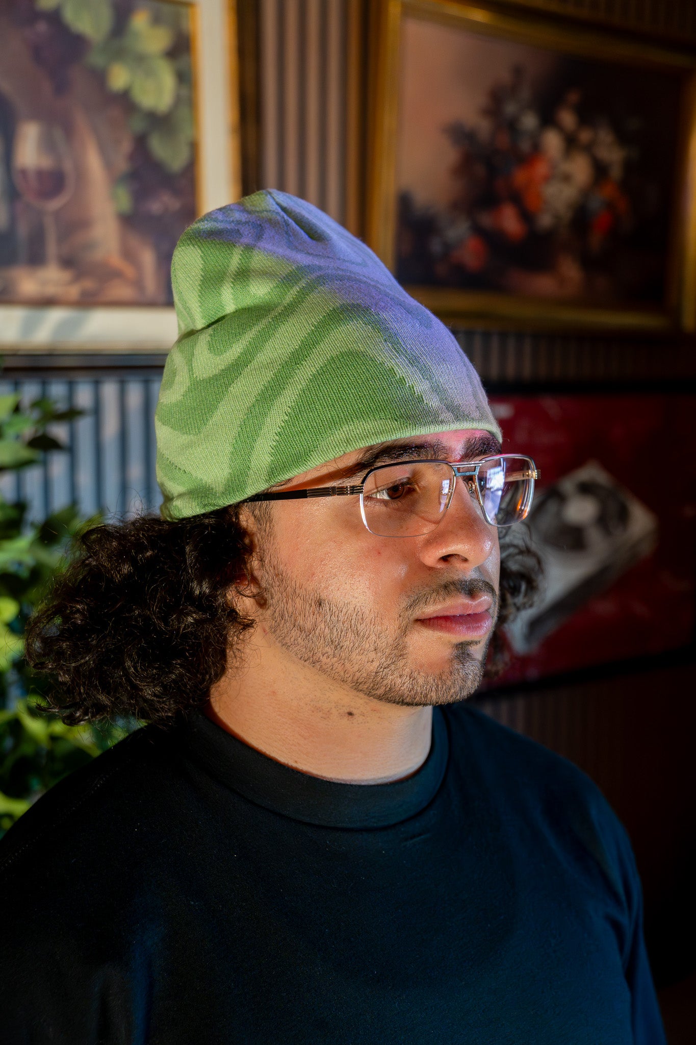 Satin-Lined Beanie