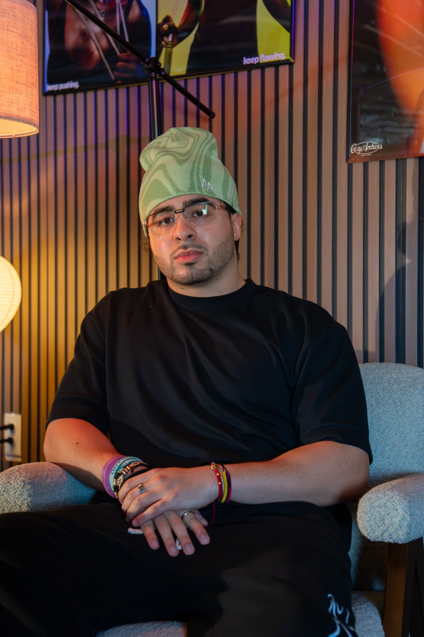 Satin-Lined Beanie