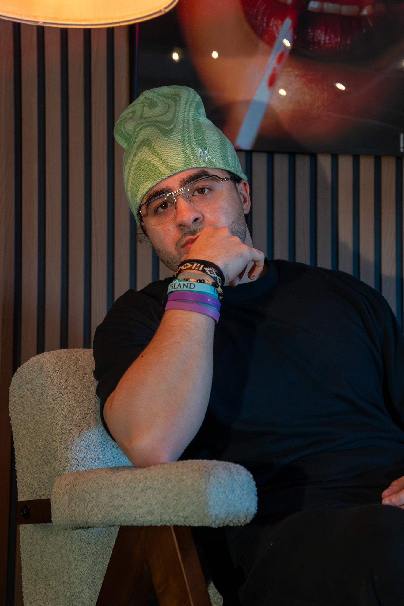 Satin-Lined Beanie