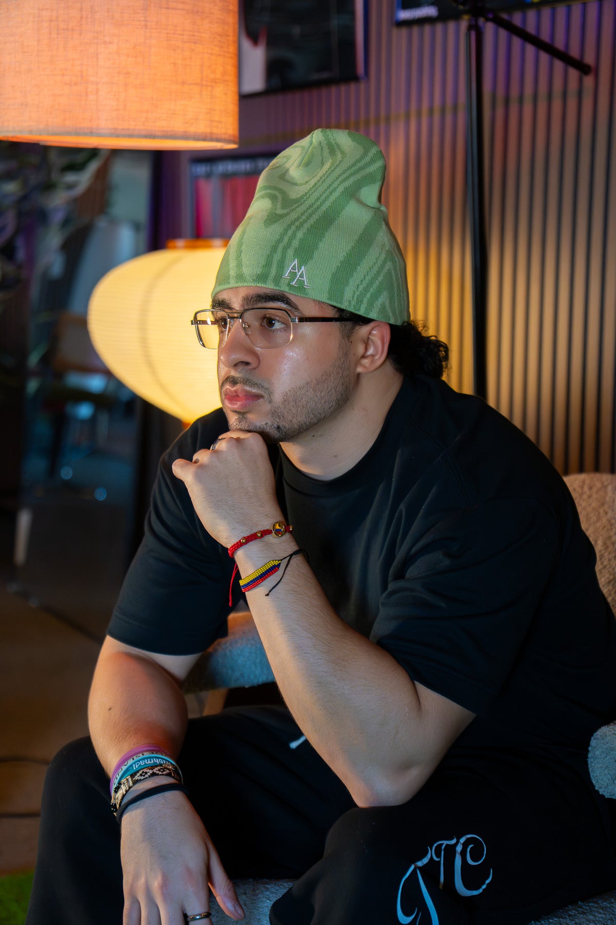 Satin-Lined Beanie